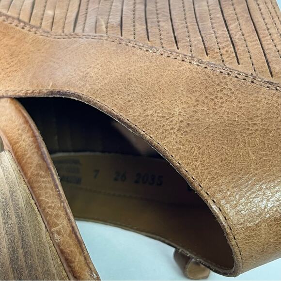 Paul Green Women's Cayanne Peep Toe High Heel Booties Size 7 - Picture 5 of 7